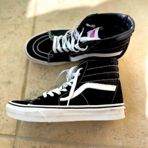 Vans High Tops Worn Once